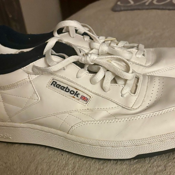 Reebok Other - Reebok Men's 13 Classic White Sneakers